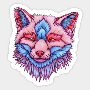 The Totem of The Fox Sticker